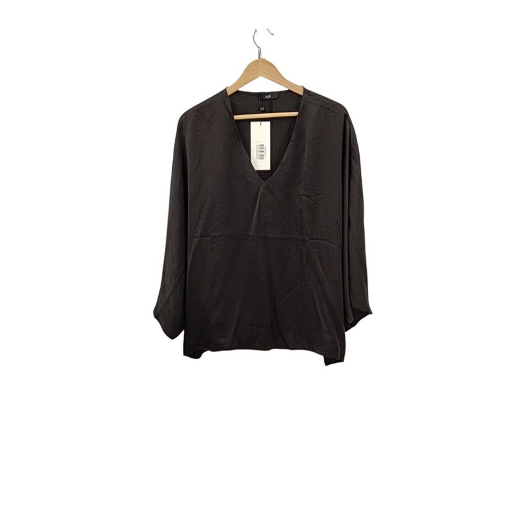 Ruti Women The Slinky Batwing Top Black Sleeved XL